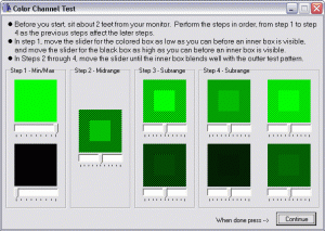 Monitor Calibration Wizard